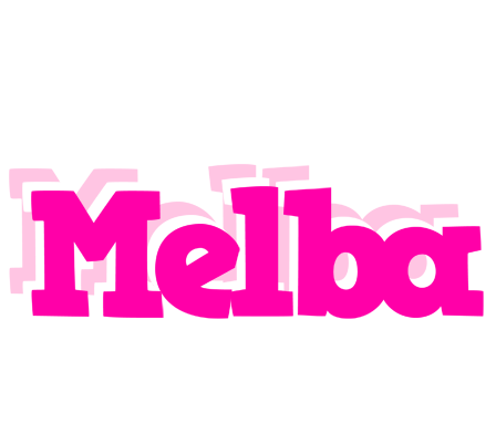Melba dancing logo