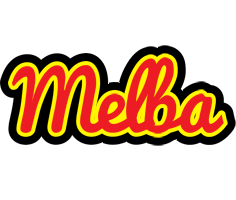 Melba fireman logo