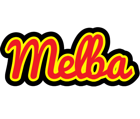 Melba fireman logo