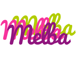 Melba flowers logo