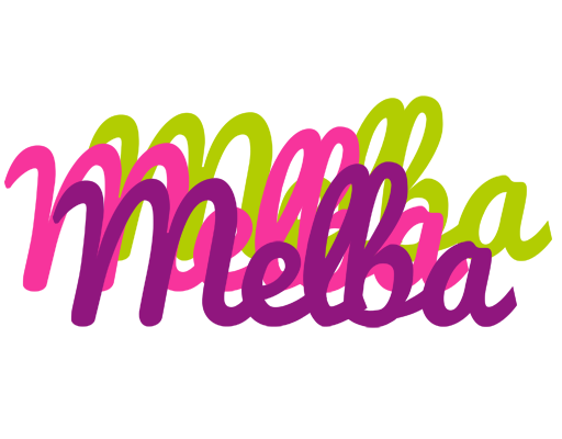 Melba flowers logo