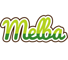 Melba golfing logo