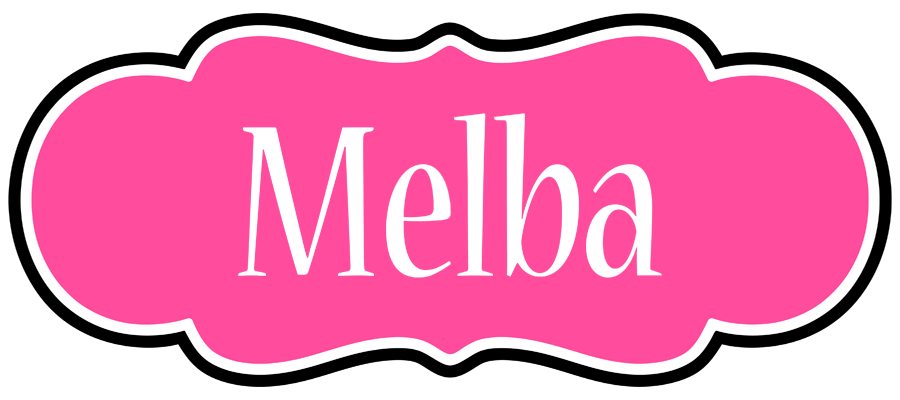 Melba invitation logo
