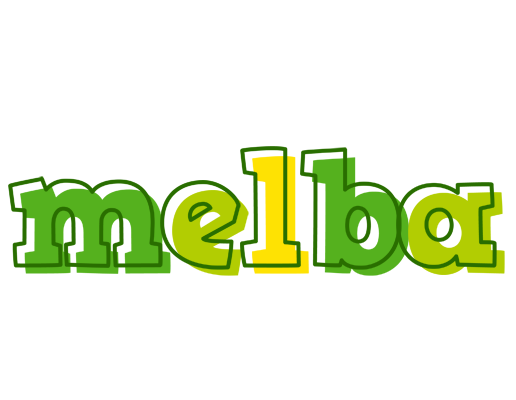 Melba juice logo