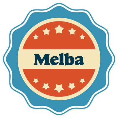 Melba labels logo