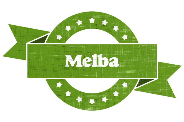 Melba natural logo