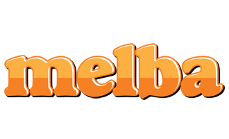 Melba orange logo