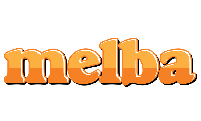 Melba orange logo