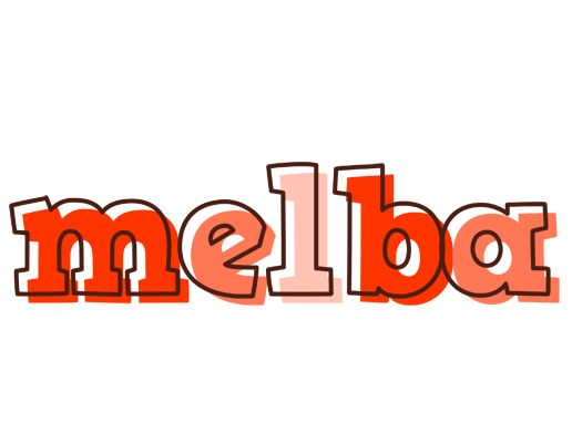 Melba paint logo