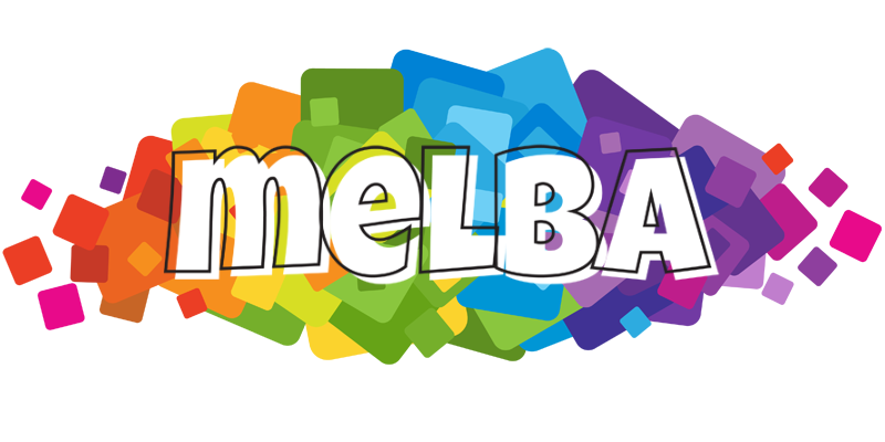 Melba pixels logo