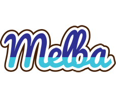 Melba raining logo