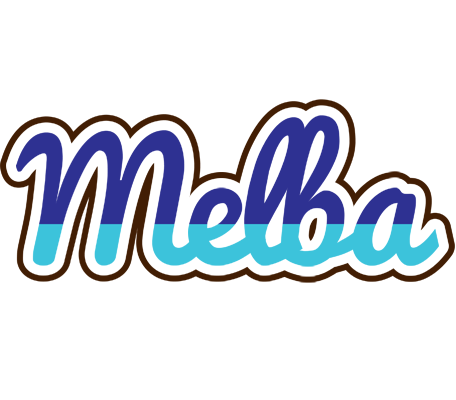 Melba raining logo