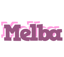 Melba relaxing logo