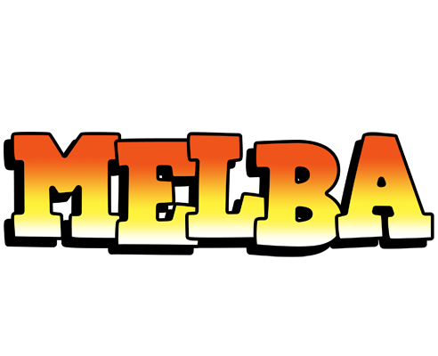 Melba sunset logo