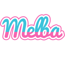 Melba woman logo