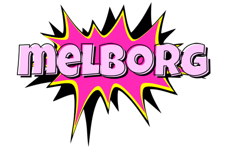 Melborg badabing logo