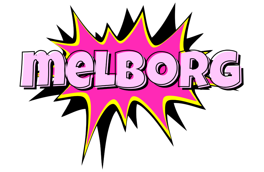 Melborg badabing logo