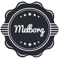 Melborg badge logo