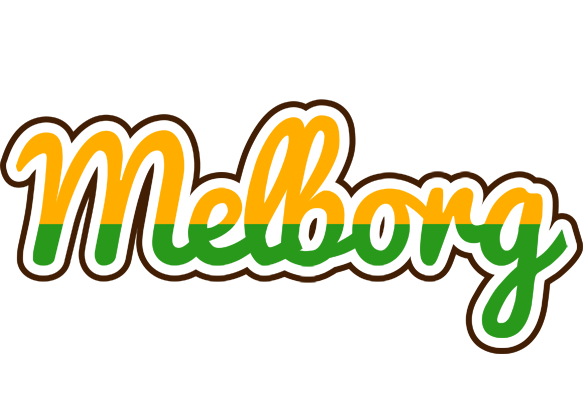 Melborg banana logo
