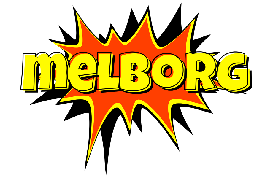 Melborg bazinga logo