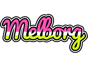 Melborg candies logo