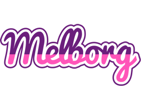 Melborg cheerful logo