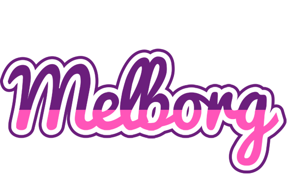 Melborg cheerful logo