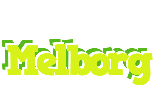 Melborg citrus logo