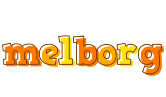 Melborg desert logo