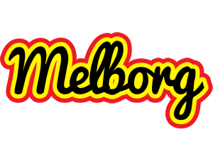 Melborg flaming logo