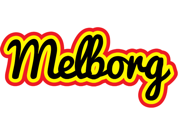 Melborg flaming logo