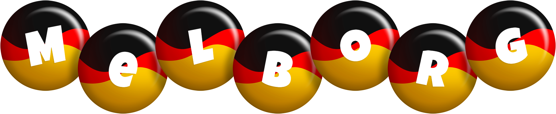 Melborg german logo