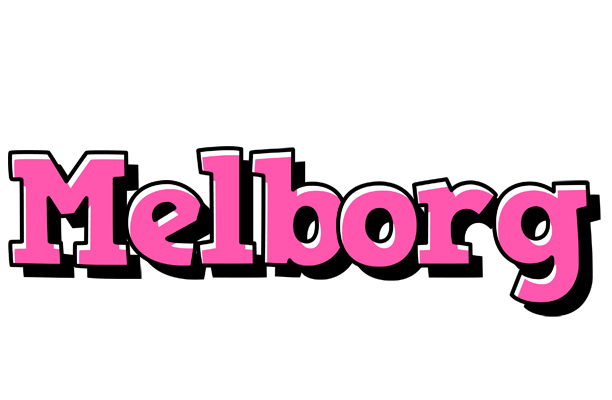Melborg girlish logo