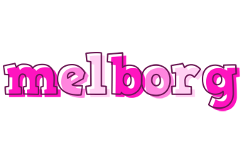 Melborg hello logo