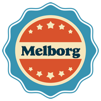 Melborg labels logo