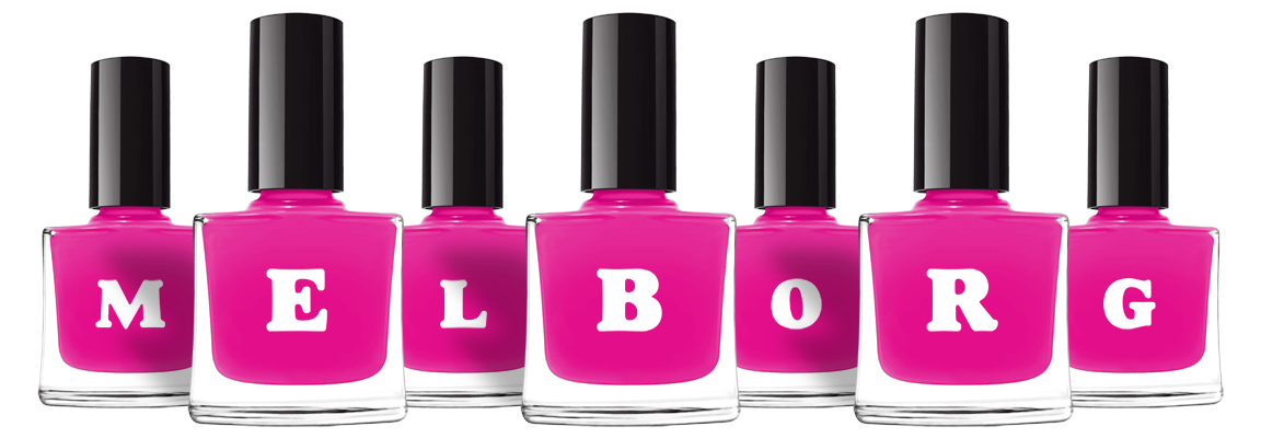 Melborg nails logo