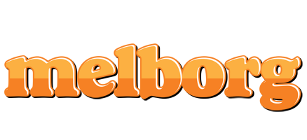 Melborg orange logo