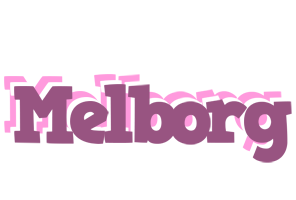 Melborg relaxing logo