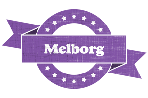 Melborg royal logo