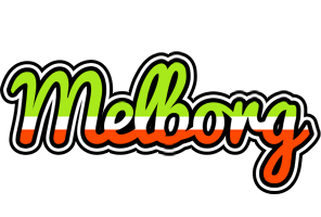 Melborg superfun logo