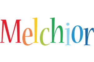 Melchior birthday logo