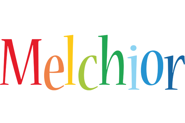 Melchior birthday logo