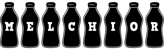 Melchior bottle logo