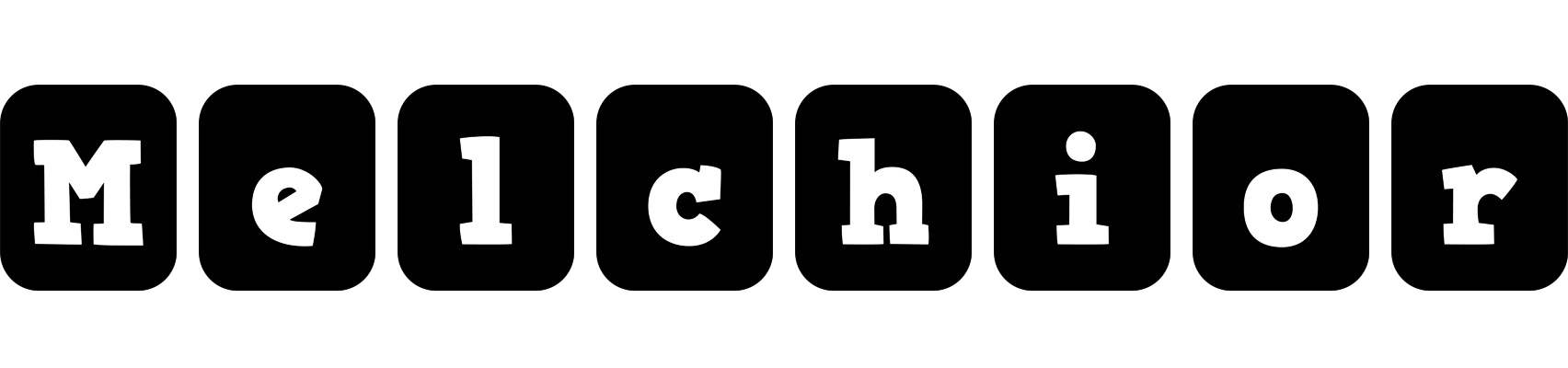 Melchior box logo