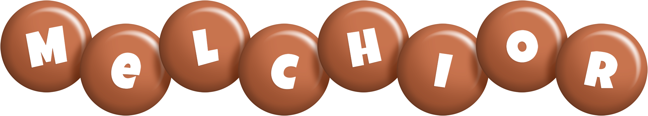 Melchior candy-brown logo