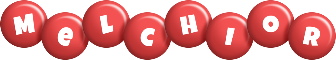 Melchior candy-red logo