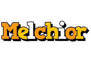 Melchior cartoon logo