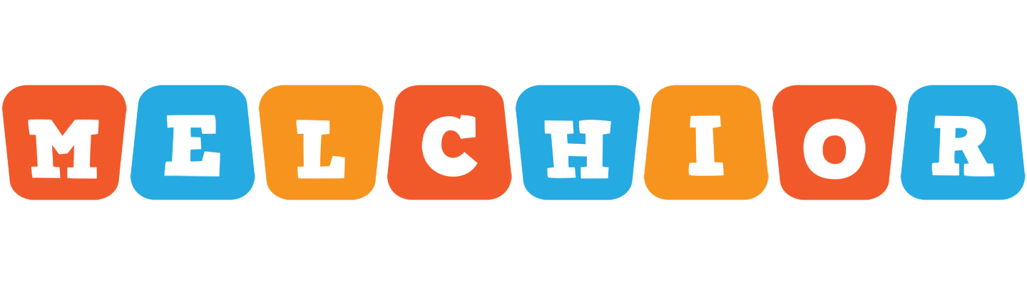 Melchior comics logo