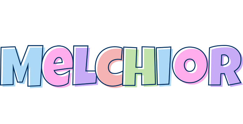 Melchior pastel logo