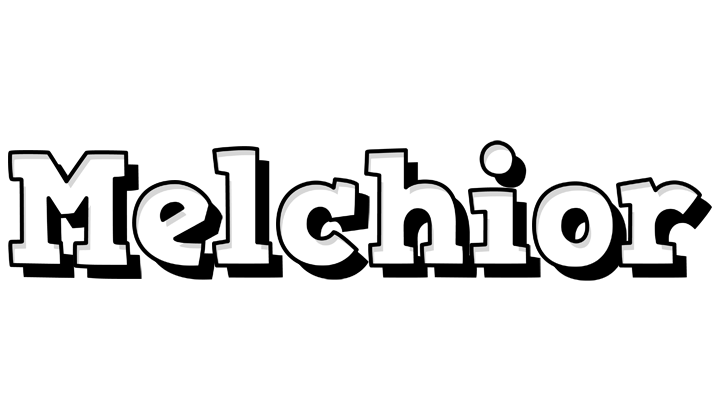 Melchior snowing logo